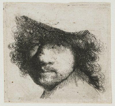 Foglio di studi: testa dell