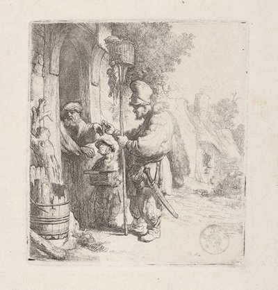 Venditore di veleno per topi (Cacciatore di topi) da Rembrandt van Rijn