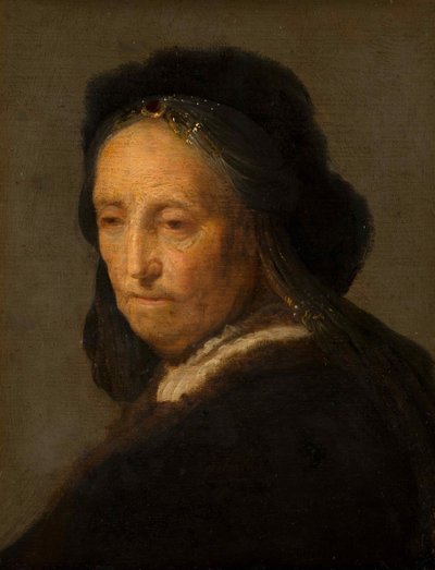 Studio di una vecchia donna, ca 1630-1634 da Rembrandt van Rijn