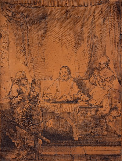 Cena in Emmaus da Rembrandt van Rijn