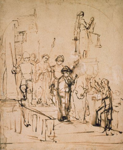 Susanna Giudicata, XVII secolo da Rembrandt van Rijn