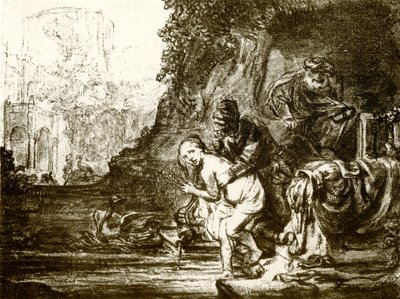 Susanna e i vecchioni da Rembrandt van Rijn
