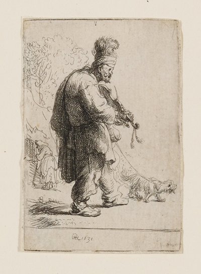 Il violinista cieco da Rembrandt van Rijn