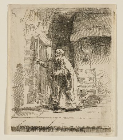 La cecità di Tobia da Rembrandt van Rijn