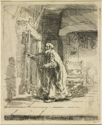 La cecità di Tobia, 1651 da Rembrandt van Rijn
