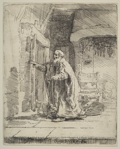 La cecità di Tobia, 1651 da Rembrandt van Rijn