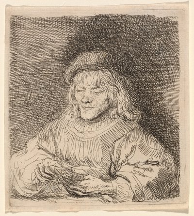 Il giocatore di carte da Rembrandt van Rijn