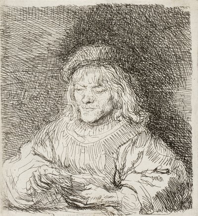 Il giocatore di carte da Rembrandt van Rijn