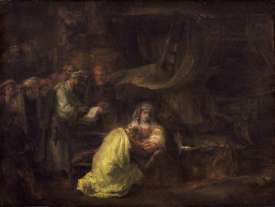La circoncisione (1661) da Rembrandt van Rijn