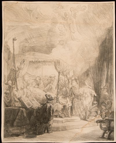 La Morte della Vergine da Rembrandt van Rijn