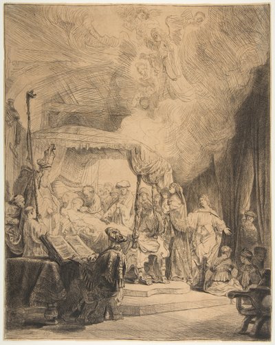 La Morte della Vergine, 1639 da Rembrandt van Rijn