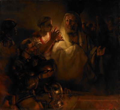 Il rinnegamento di San Pietro da Rembrandt van Rijn