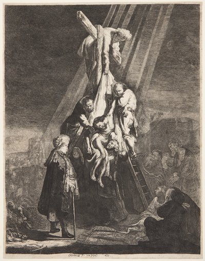 La Discesa dalla Croce da Rembrandt van Rijn