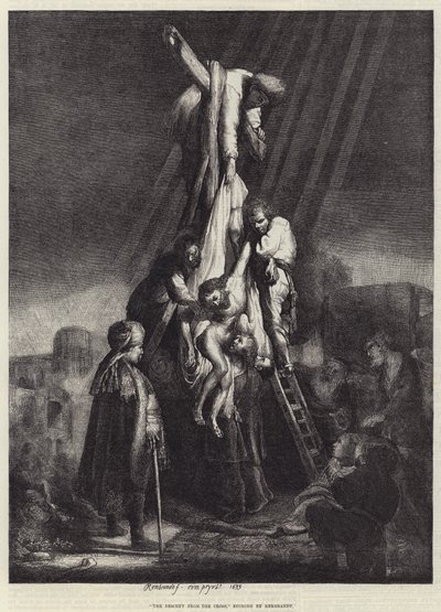 La Discesa dalla Croce da Rembrandt van Rijn