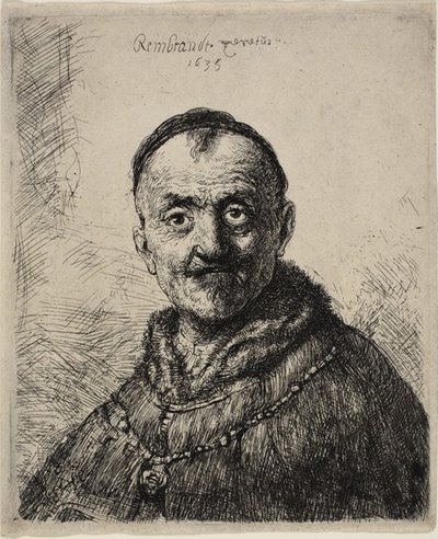La Prima Testa Orientale da Rembrandt van Rijn
