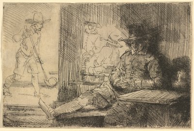 Il giocatore di golf da Rembrandt van Rijn