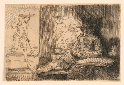 Il Giocatore di Golf da Rembrandt van Rijn