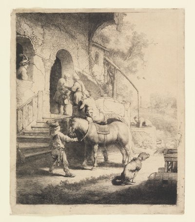 Il buon samaritano da Rembrandt van Rijn