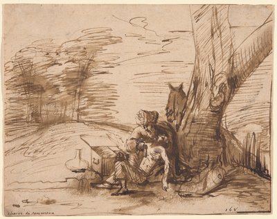 Il buon samaritano da Rembrandt van Rijn