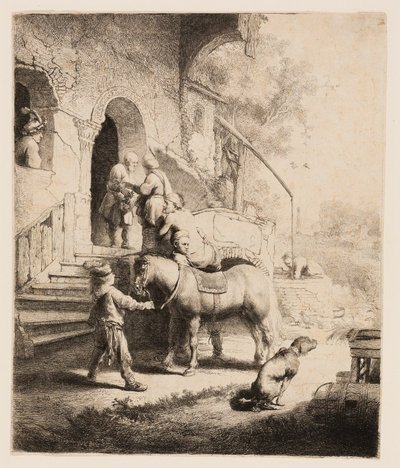 Il buon samaritano da Rembrandt van Rijn