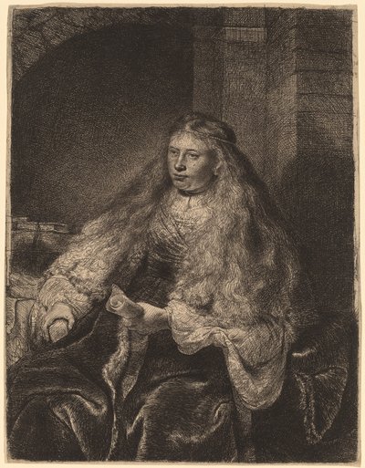 La Grande Sposa Ebrea da Rembrandt van Rijn