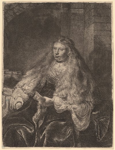 La grande sposa ebrea da Rembrandt van Rijn