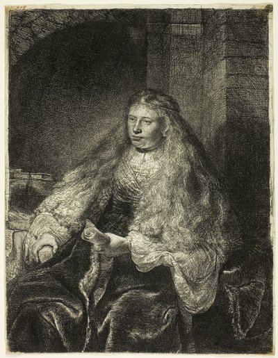 La grande sposa ebrea da Rembrandt van Rijn