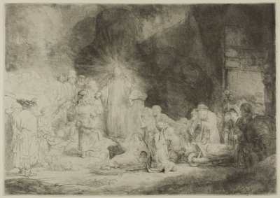 La stampa dei cento fiorini da Rembrandt van Rijn