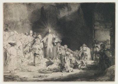 La stampa dei cento fiorini da Rembrandt van Rijn