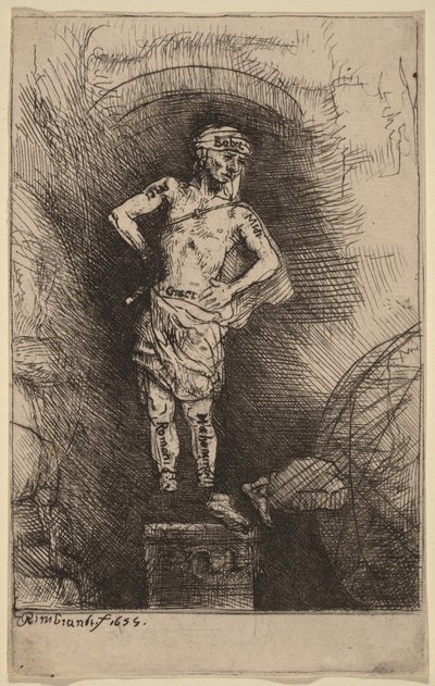 La visione di Nabucodonosor da Rembrandt van Rijn