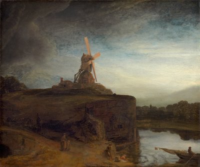 Il mulino, 1645-48 da Rembrandt van Rijn