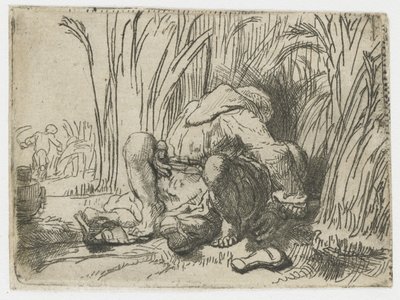 Il monaco nel campo di grano da Rembrandt van Rijn