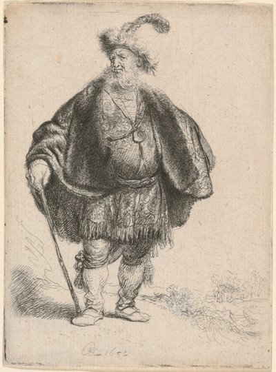 Il persiano da Rembrandt van Rijn