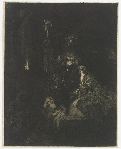 The Presentation in the Temple da Rembrandt van Rijn