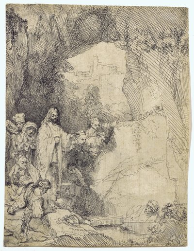 La resurrezione di Lazzaro da Rembrandt van Rijn
