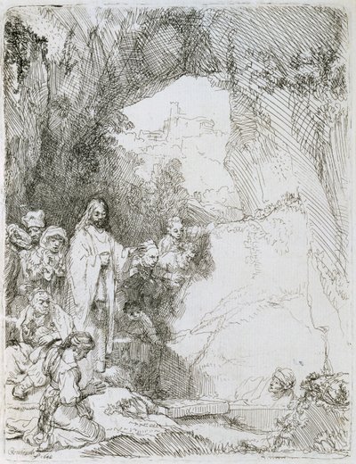 La resurrezione di Lazzaro da Rembrandt van Rijn