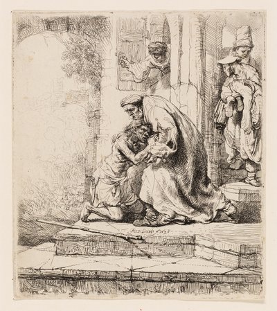 Il ritorno del figliol prodigo da Rembrandt van Rijn