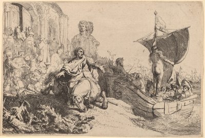 La nave della fortuna da Rembrandt van Rijn
