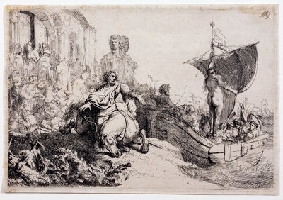 La nave della fortuna da Rembrandt van Rijn