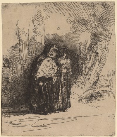 La Zingara Spagnola "Preciosa" da Rembrandt van Rijn