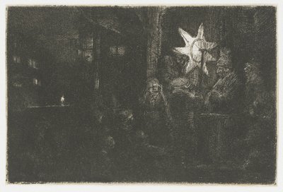 La Stella dei Re: un pezzo notturno da Rembrandt van Rijn