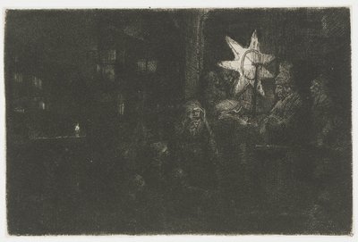 La Stella dei Re: un pezzo notturno da Rembrandt van Rijn