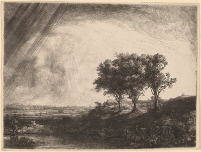I Tre Alberi da Rembrandt van Rijn