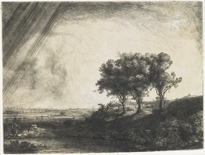 I Tre Alberi, 1643 da Rembrandt van Rijn