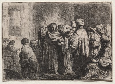 Il tributo da Rembrandt van Rijn