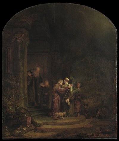 La Visitazione da Rembrandt van Rijn