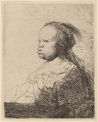 La Negressa Bianca da Rembrandt van Rijn
