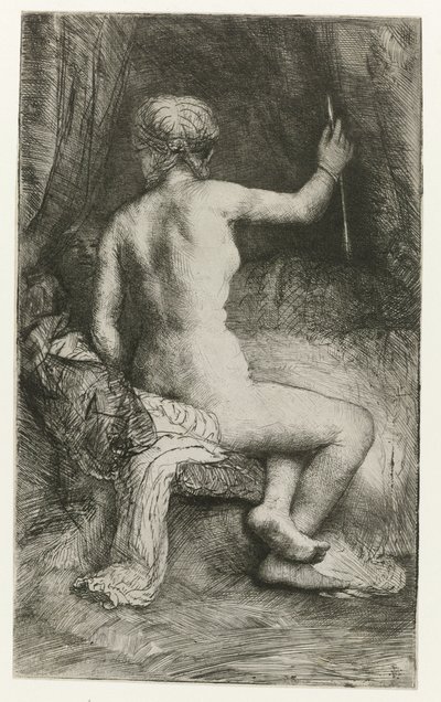 La donna con la freccia da Rembrandt van Rijn