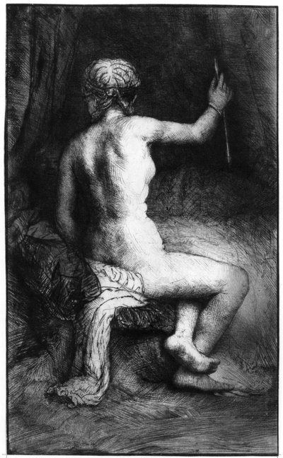 La donna con la freccia da Rembrandt van Rijn