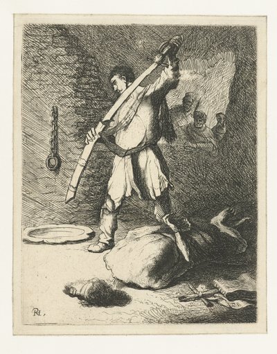 La decapitazione di San Giovanni Battista da Rembrandt van Rijn